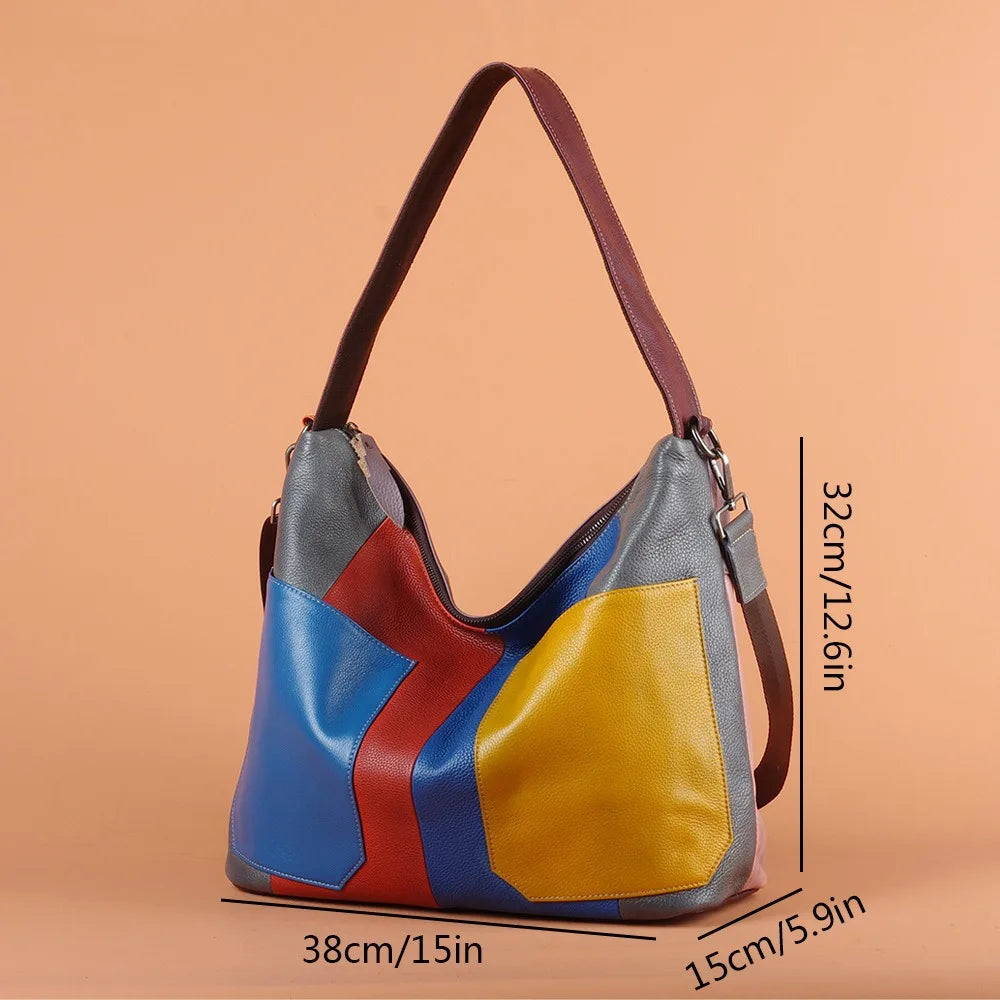 Title

Holland Luxe Global Exclusive – Retro Oversized Cowhide Leather Tote & Crossbody Handbag | Collector’s Edition

⸻

Subtitle

A versatile luxury handbag designed for women who value space, craftsmanship, and timel