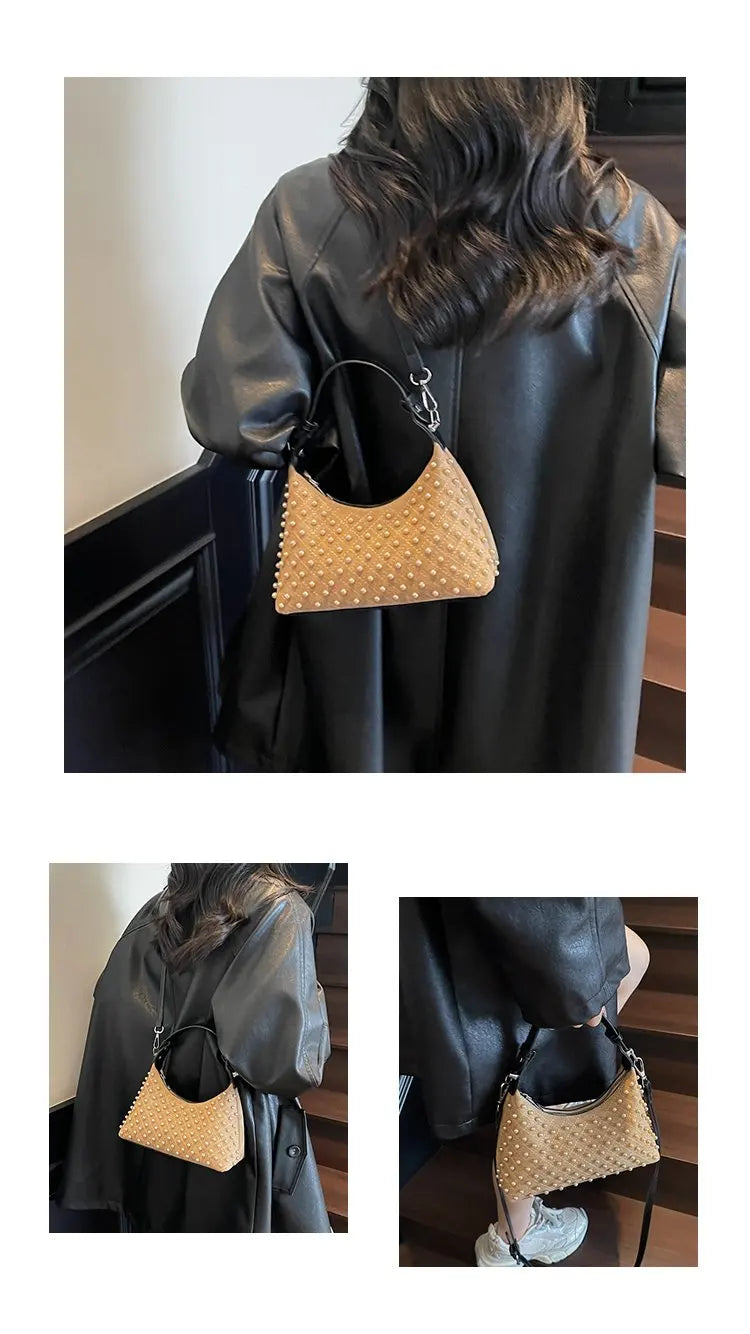 Modern Crocodile Embossed Bag For Women With Exotic Texture And Premium Leather For Luxury Style