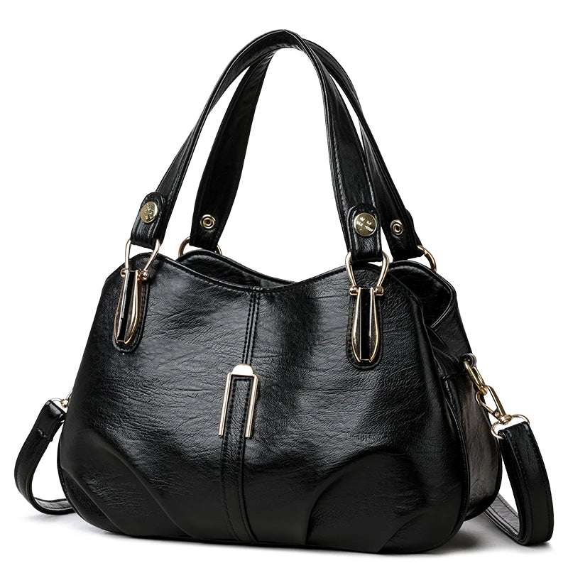 Genuine Brand Leather Women’s Handbag | Luxury Designer Shoulder & Crossbody Bag | Ladies Messenger Tote Purse – Elegant Commuter Style | HollandLuxeGlobal.com Exclusive Collector items