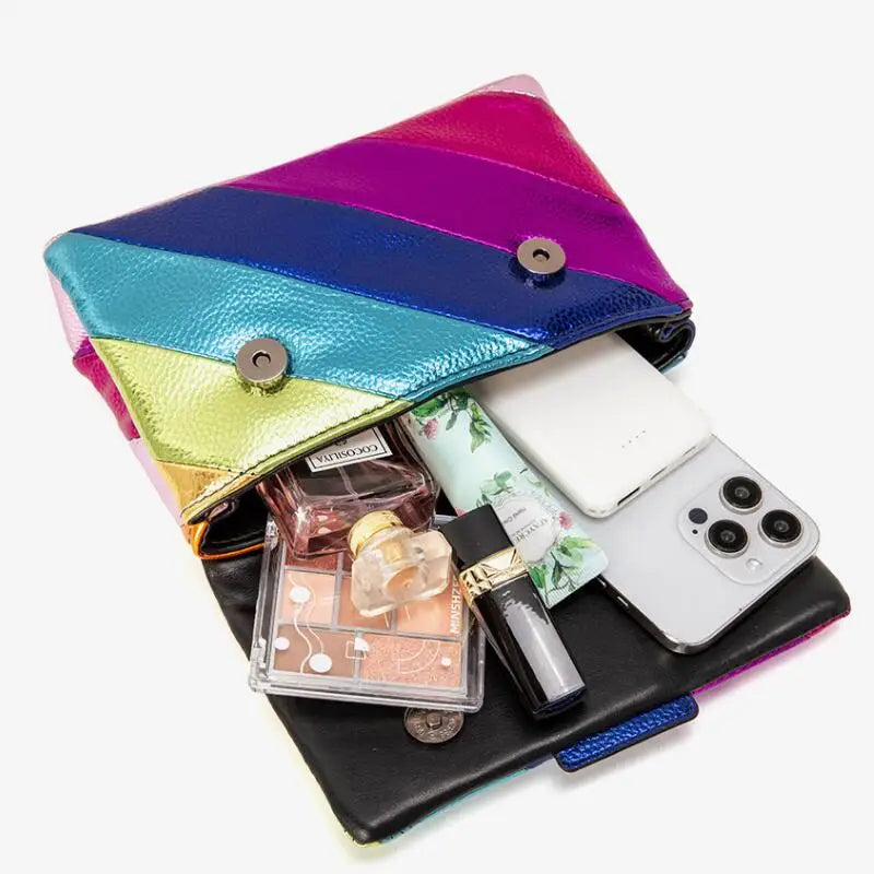 High-End Diamond Women’s Slippers, Fish-Mouthed Back Hollow Lion Cool Slippers, Rhinestone Slippers Chain Bag Set | HollandLuxeGlobal.com Exclusive Collector’s Item