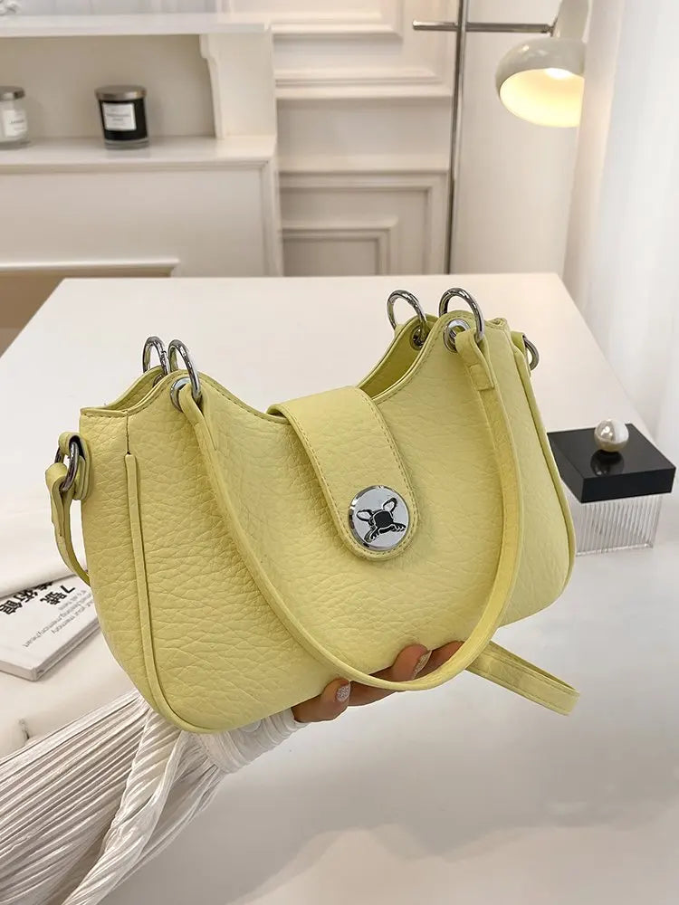 Designer Women's Handbag In High-Quality Leather With Embroidery Detail Elegant Look For Special Occasions Gift