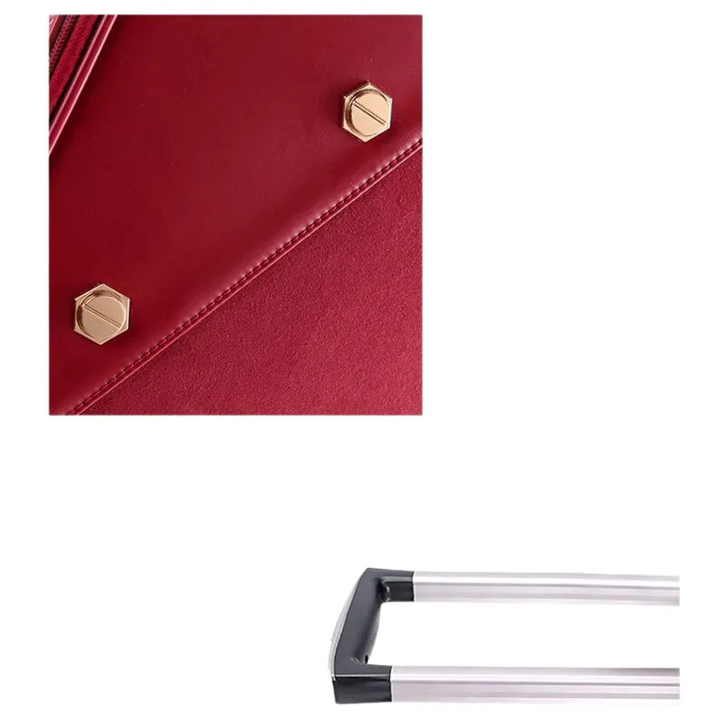 Women’s Wedding Luggage Suitcase – Carry-On Trolley with Wheels, Lightweight Travel Bag for Air Travel and Business Trips | HollandLuxeGlobal.com Exclusive Collector’s Item