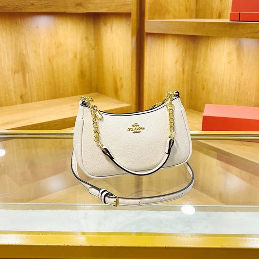 Famous Designer Leather Shoulder Bag for Women | Premium Craftsmanship Classic Tote | Luxe Day-to-Night Fashion Sling Bag | HollandLuxeGlobal.com Exclusive Collector’s Item