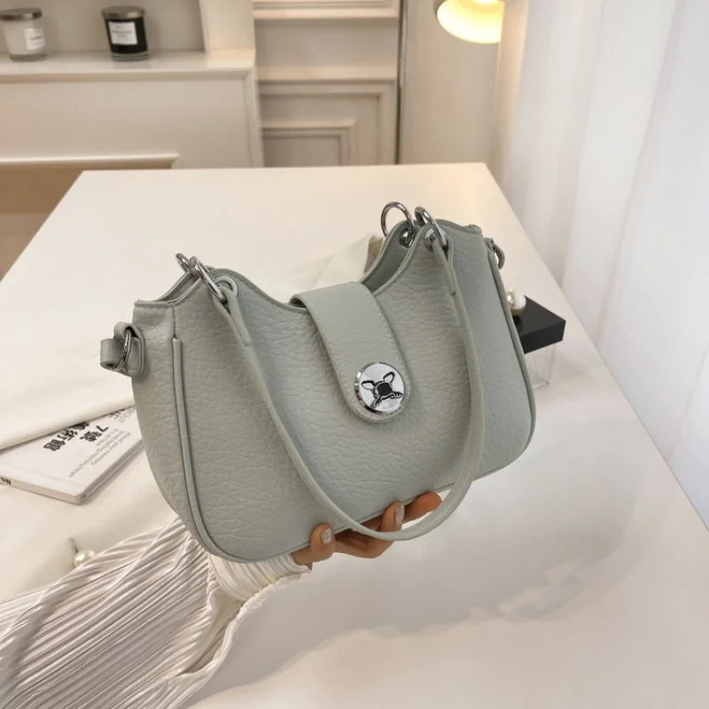 Designer Women's Handbag In High-Quality Leather With Embroidery Detail Elegant Look For Special Occasions Gift