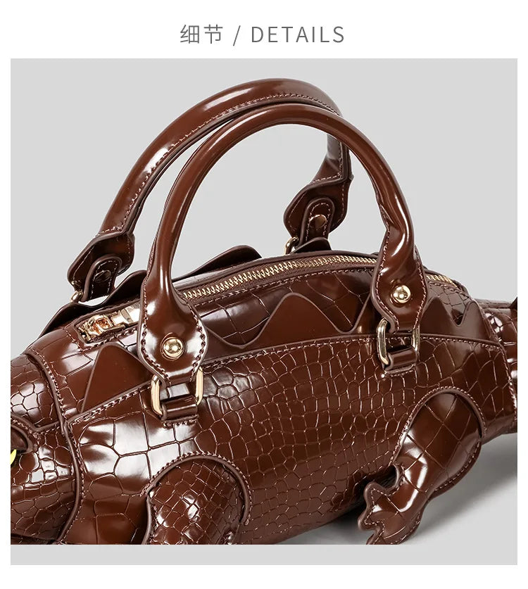 Stand out with this Simulated Crocodile Design Women’s Handbag 2025, crafted from luxury PU leather. A fun and fashionable crocodile-pattern shoulder and crossbody bag for bold, stylish women.

hollandluxeglobal.com