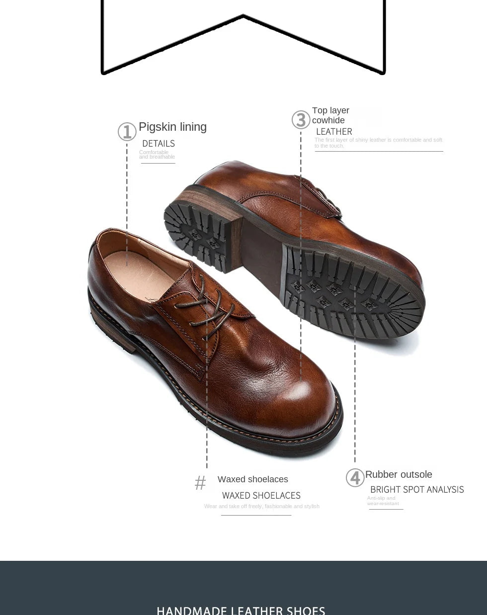 British Vintage Handmade Leather Casual Shoes – Round Toe Soft Leather Business & Wedding Shoes for Men | HollandLuxeGlobal.com Exclusive Collector’s Item