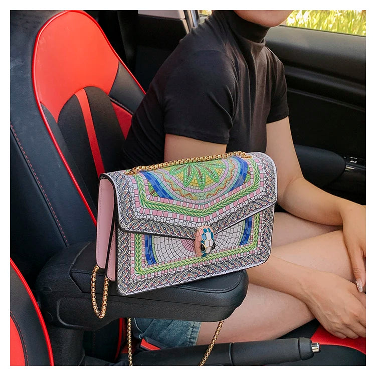 Sophisticated Designer Leather Tote Bag for Women | Luxury Brand Shoulder & Crossbody Handbag | Elegant Ladies Purse of Distinction | HollandLuxeGlobal.com Exclusive Collector’s Item