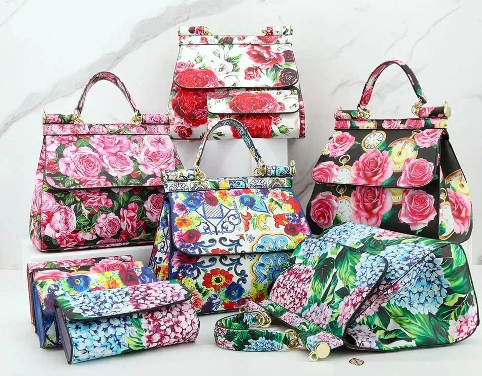 2025 Retro Classic Crossbody Bags For Women | Frame Top Handle Bag | Luxury Shoulder Tote & Handbag Set | Elegant Ladies Bolsa | HollandLuxeGlobal.com Exclusive Collector’s Item