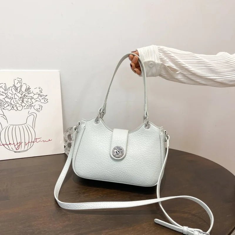 Designer Women's Handbag In High-Quality Leather With Embroidery Detail Elegant Look For Special Occasions Gift