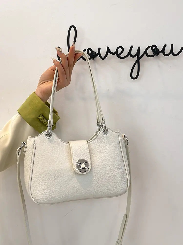 Designer Women's Handbag In High-Quality Leather With Embroidery Detail Elegant Look For Special Occasions Gift