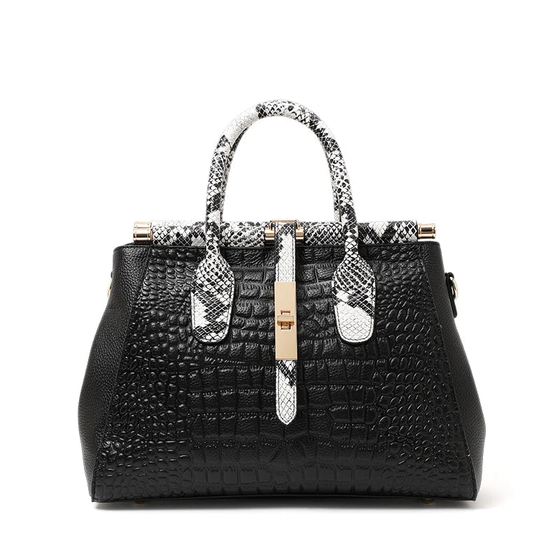 Elevate your everyday look with this New Crocodile Pattern Women’s Handbag, crafted from luxury cowhide leather. Fashionable, trendy, and spacious — the perfect commuter shoulder bag for modern women.

hollandluxeglobal.c