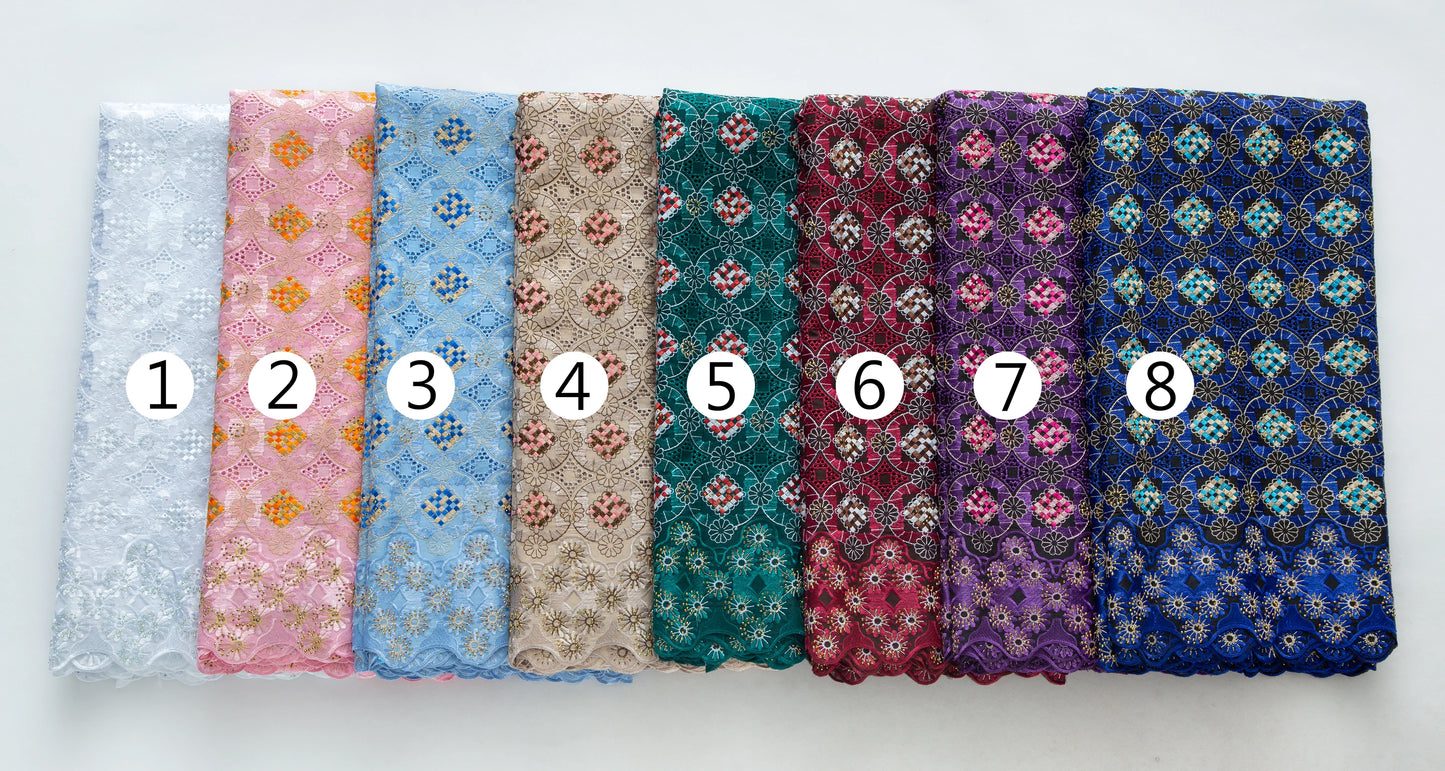 Swiss Voile Lace in Switzerland – Hot Sale High Quality Nigerian Lace Fabric for Sewing Elegant Women’s Evening and Party Dresses | HollandLuxeGlobal.com Exclusive Collector’s Item