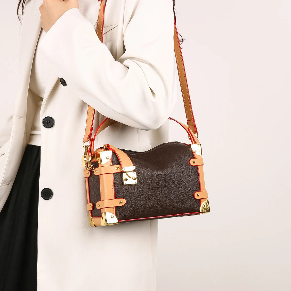 Women’s Luxury Leather Handbag – Designer High Quality Tote Bag, Fashion Shoulder & Crossbody Purse with Top Handle for Elegant Ladies | HollandLuxeGlobal.com Exclusive Collector’s Item