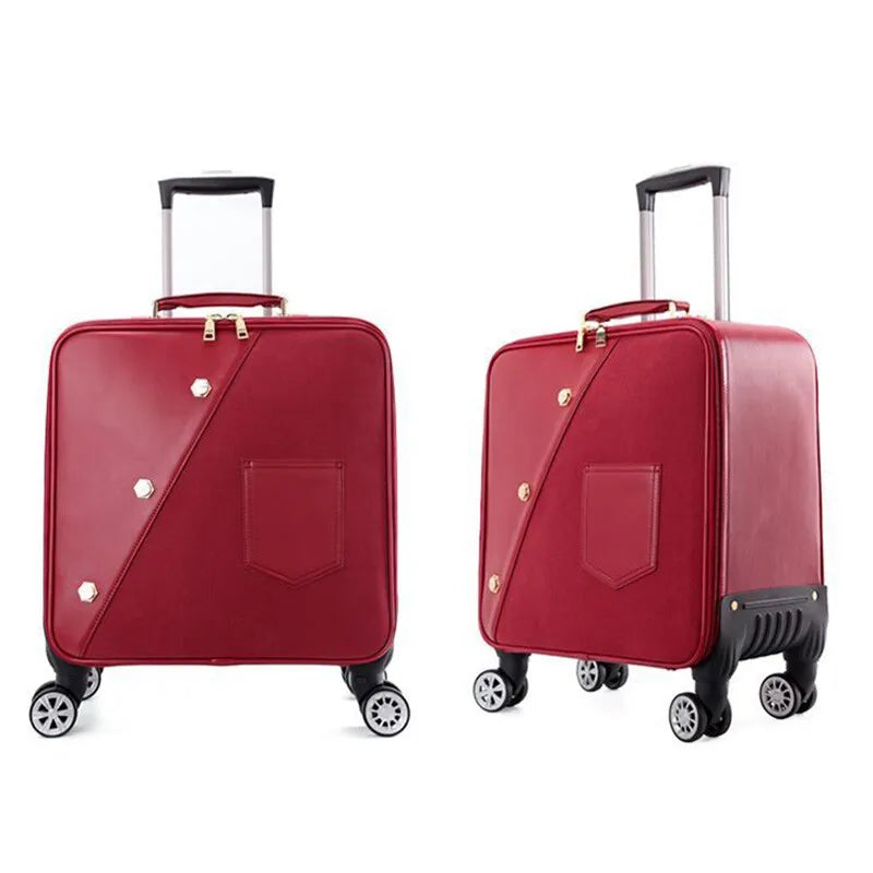 Women’s Wedding Luggage Suitcase – Carry-On Trolley with Wheels, Lightweight Travel Bag for Air Travel and Business Trips | HollandLuxeGlobal.com Exclusive Collector’s Item