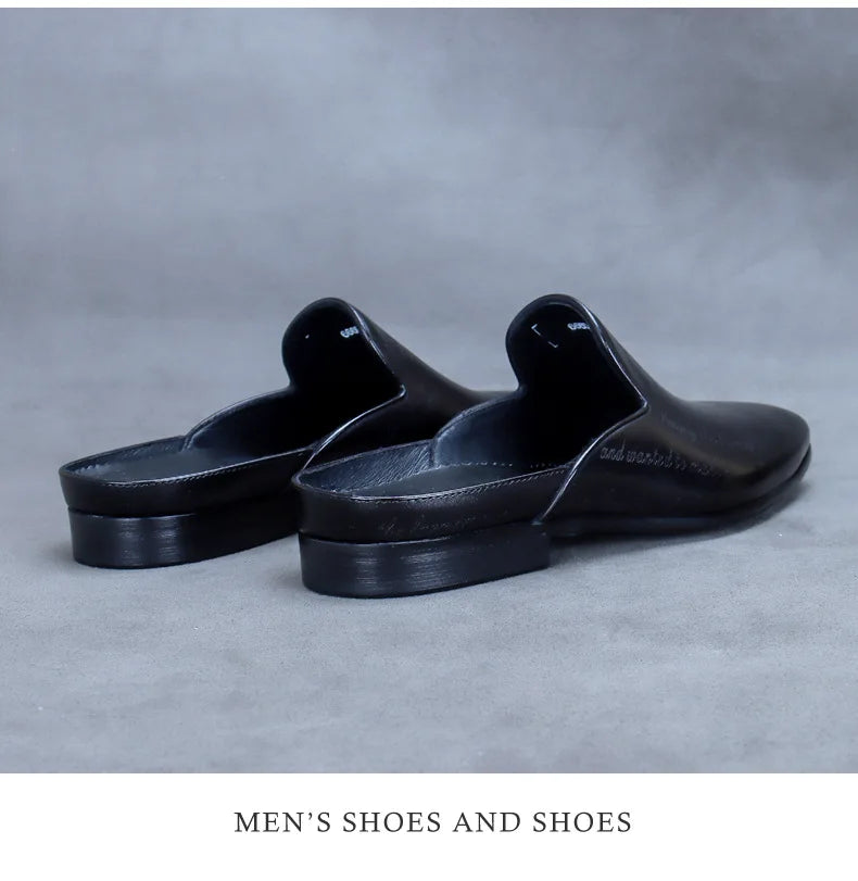 Boutique Premium Edition (for Exclusive Collection)
Italian Luxury Men’s Leather Slippers – Handmade Non-Slip Moccasins for Summer Elegance | HollandLuxeGlobal.com Exclusive