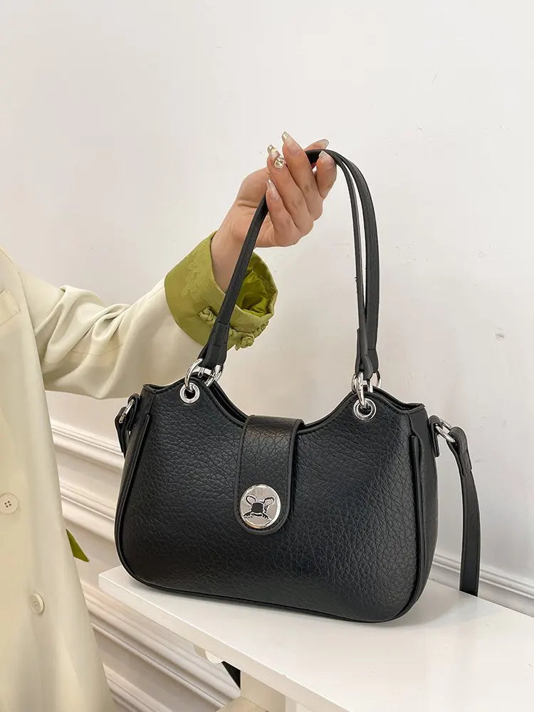 Designer Women's Handbag In High-Quality Leather With Embroidery Detail Elegant Look For Special Occasions Gift