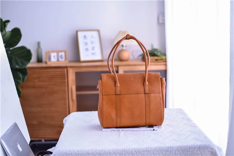 Business Casual Designer Handmade Genuine Leather Women’s Shoulder Bag – Real Cowhide Fashion Handbag for Work, Travel & Everyday Luxury | HollandLuxeGlobal.com Exclusive Collector’s Item
