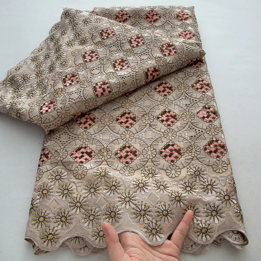 Swiss Voile Lace in Switzerland – Hot Sale High Quality Nigerian Lace Fabric for Sewing Elegant Women’s Evening and Party Dresses | HollandLuxeGlobal.com Exclusive Collector’s Item