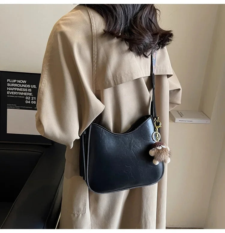 2025 New! Luxury French-Style Niche Designer Crossbody Bag for Women | INS-Inspired Versatile Shoulder Bag | HollandLuxeGlobal.com Exclusive Collector’s Item