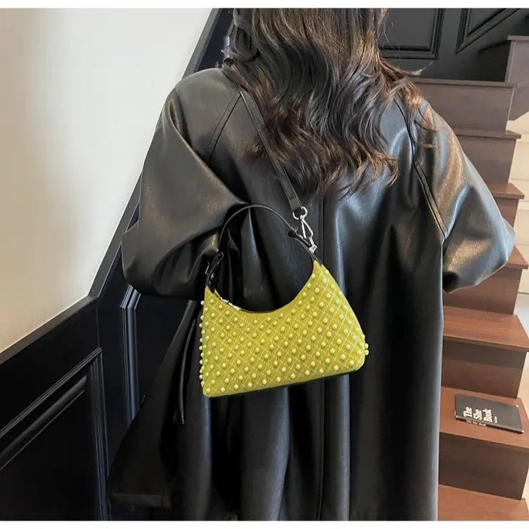 Modern Crocodile Embossed Bag For Women With Exotic Texture And Premium Leather For Luxury Style