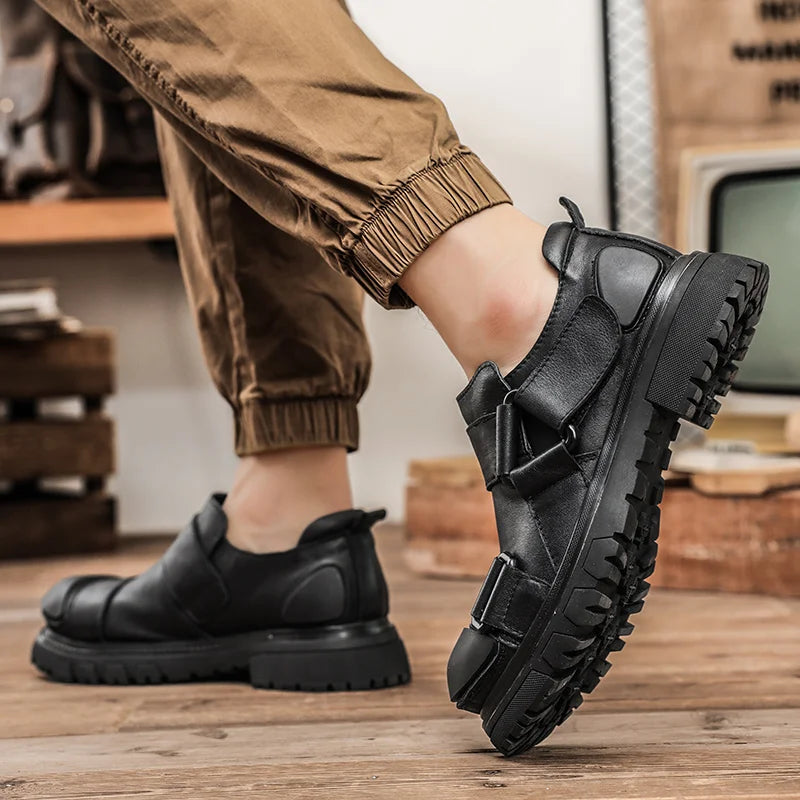 Luxury Italian-Design Men’s Genuine Leather Oxford Dress Shoes – Premium Handmade Business and Formal Footwear with Elegant Stitch Detailing and Classic Round-Toe Style for Office, Events, and Daily Prestige | HollandLuxe