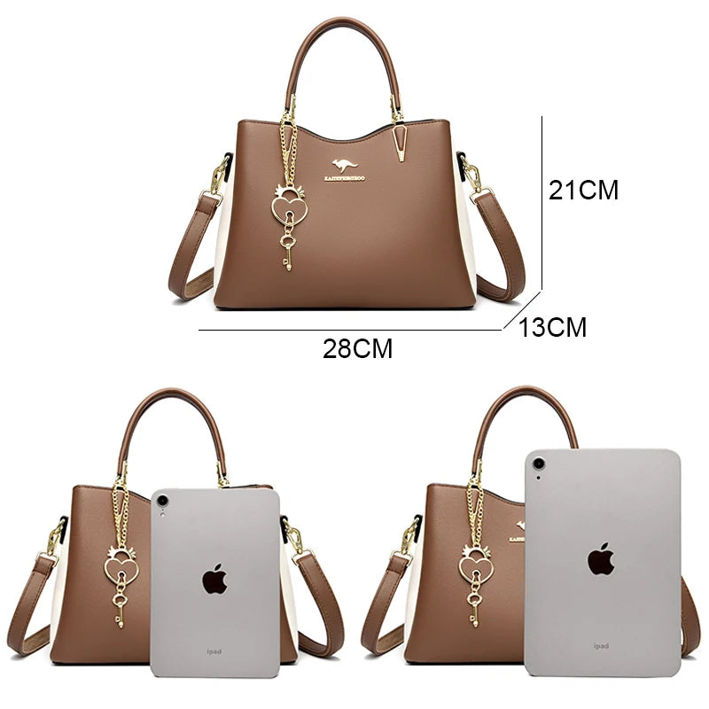 Stay effortlessly elegant with this Ladies Quality Leather Shoulder Bag 2023, a luxury designer tote featuring a large capacity and timeless fashion appeal — perfect for daily or casual use.

hollandluxeglobal.com