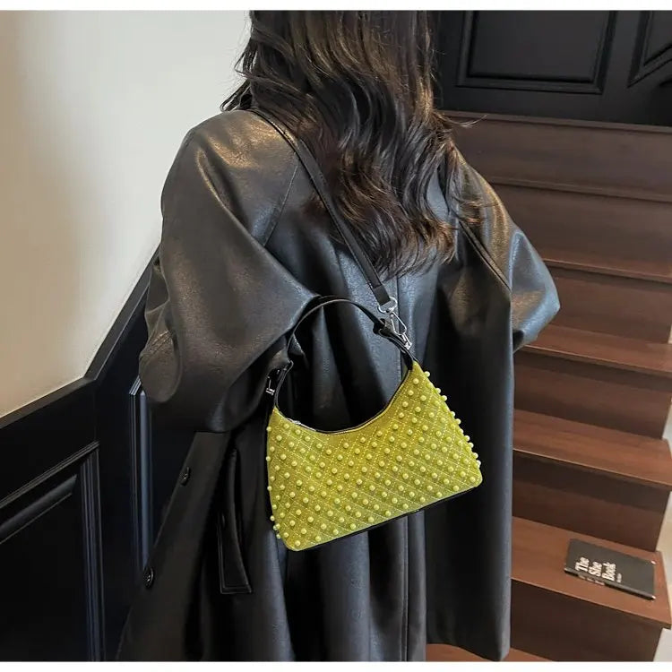 Modern Crocodile Embossed Bag For Women With Exotic Texture And Premium Leather For Luxury Style