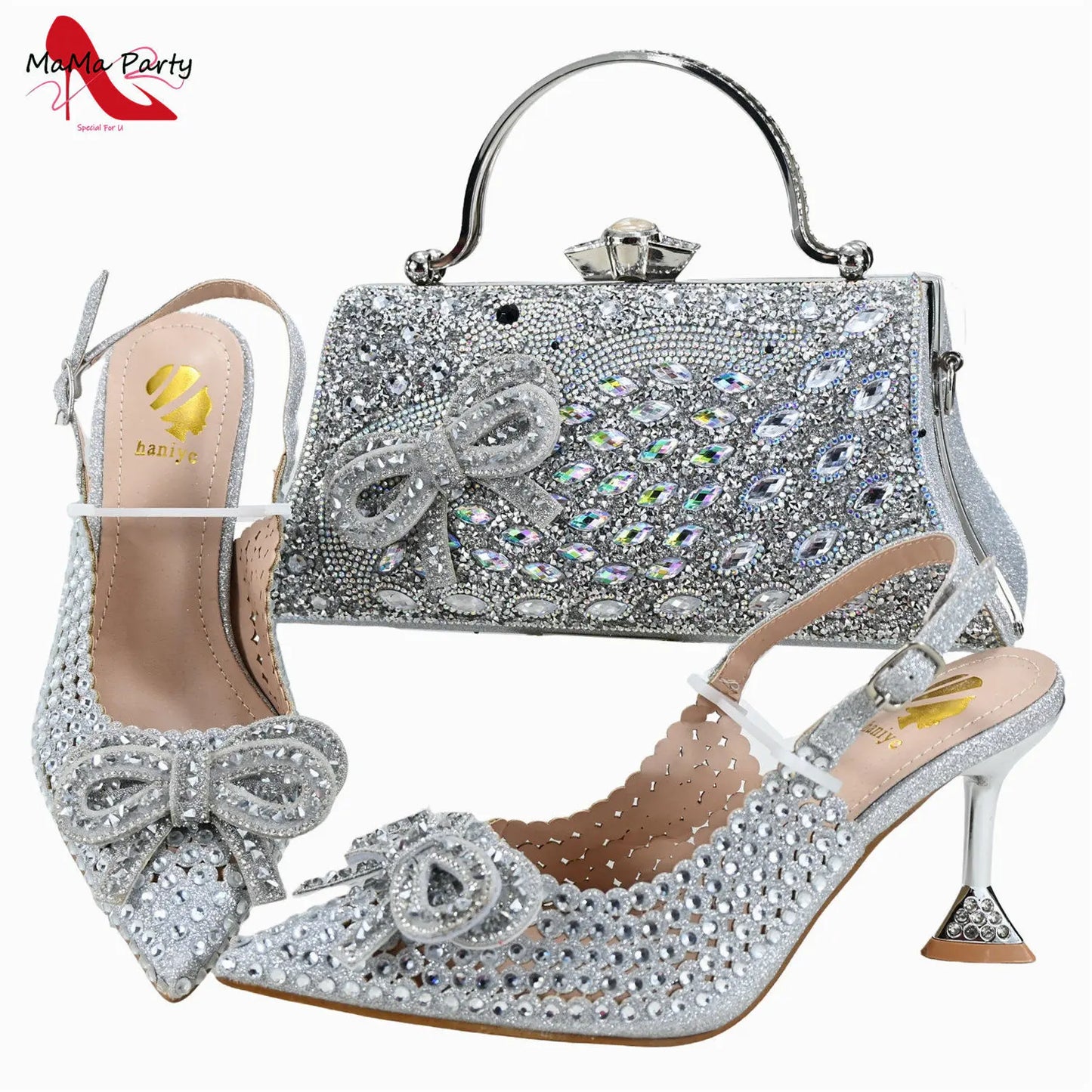 Holland Luxe Global Exclusive – Italian-Design Royal Blue Shoes & Bag Set with Appliques | Collector’s Edition This isn’t just another shoes & bag set. It’s a rare ensemble that combines Italian design heritage, craft