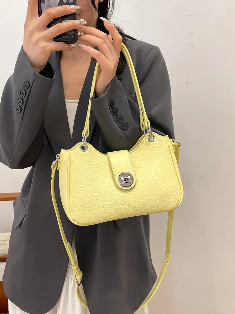 Designer Women's Handbag In High-Quality Leather With Embroidery Detail Elegant Look For Special Occasions Gift