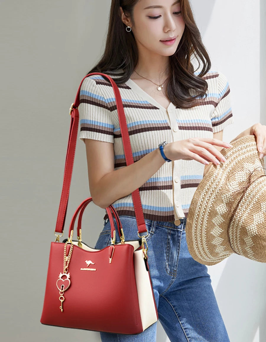 Stay effortlessly elegant with this Ladies Quality Leather Shoulder Bag 2023, a luxury designer tote featuring a large capacity and timeless fashion appeal — perfect for daily or casual use.

hollandluxeglobal.com