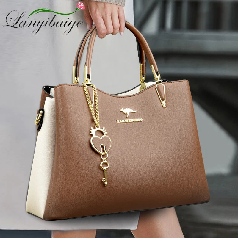 Stay effortlessly elegant with this Ladies Quality Leather Shoulder Bag 2023, a luxury designer tote featuring a large capacity and timeless fashion appeal — perfect for daily or casual use.

hollandluxeglobal.com