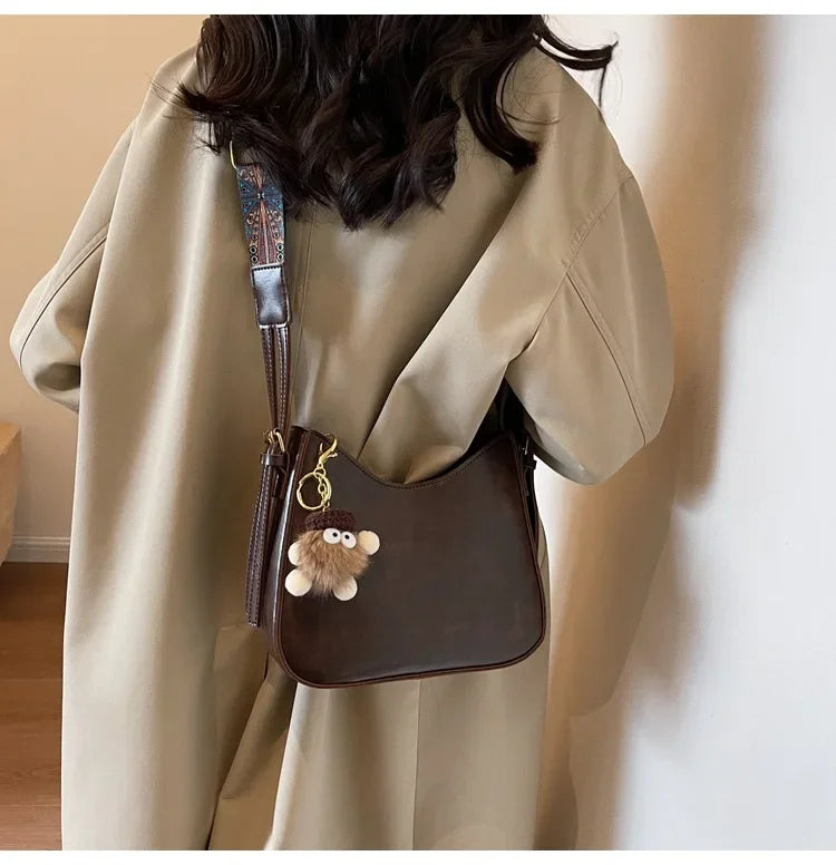 2025 New! Luxury French-Style Niche Designer Crossbody Bag for Women | INS-Inspired Versatile Shoulder Bag | HollandLuxeGlobal.com Exclusive Collector’s Item