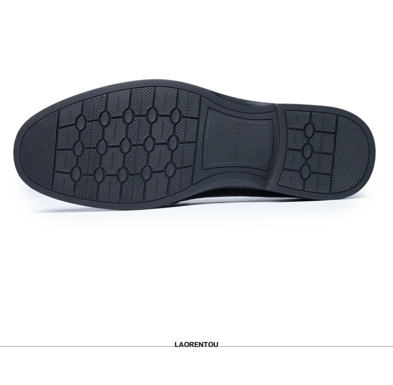 Option 2 – Premium Boutique Feel (for your Exclusive Collection)
LAORENTOU Handmade Crocodile Pattern Leather Loafers for Men – Breathable Business & Casual Slip-On Comfort | HollandLuxeGlobal.com Exclusive