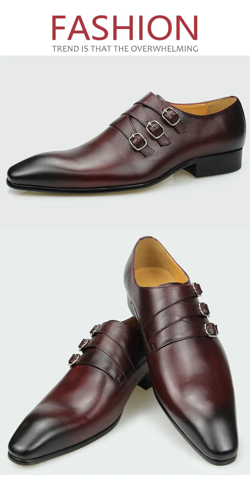 Italian-British Designer Men’s Genuine Leather Loafers | Luxury Pointed Toe Business & Casual Dress Shoes | HollandLuxeGlobal.com Exclusive Collector’s Item