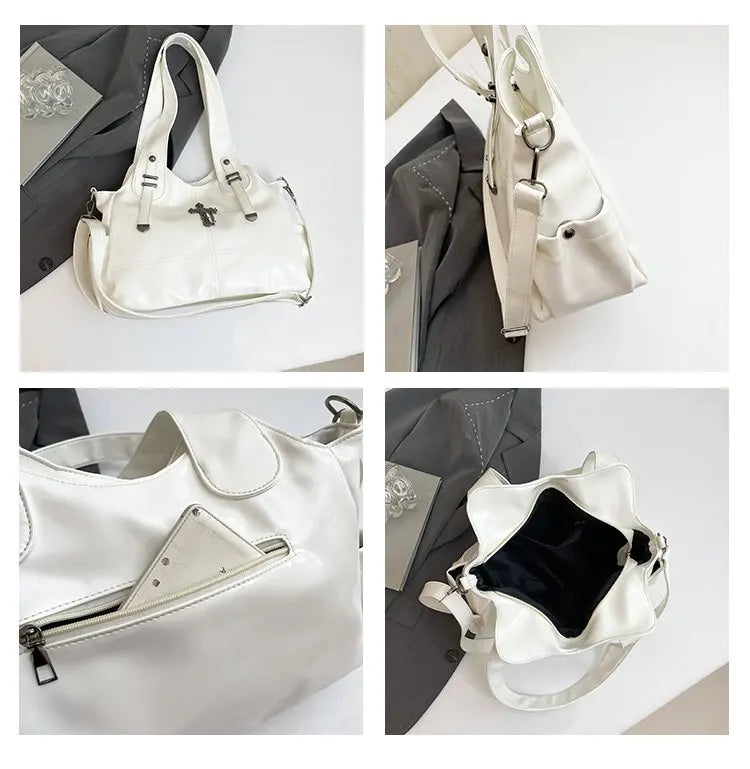 Elegant Tote Bags in Luxurious Leather for Women | Spacious Main Compartment & Refined Side Pockets | Perfect for Office, Travel & Gym | HollandLuxeGlobal.com Exclusive Collector’s Item