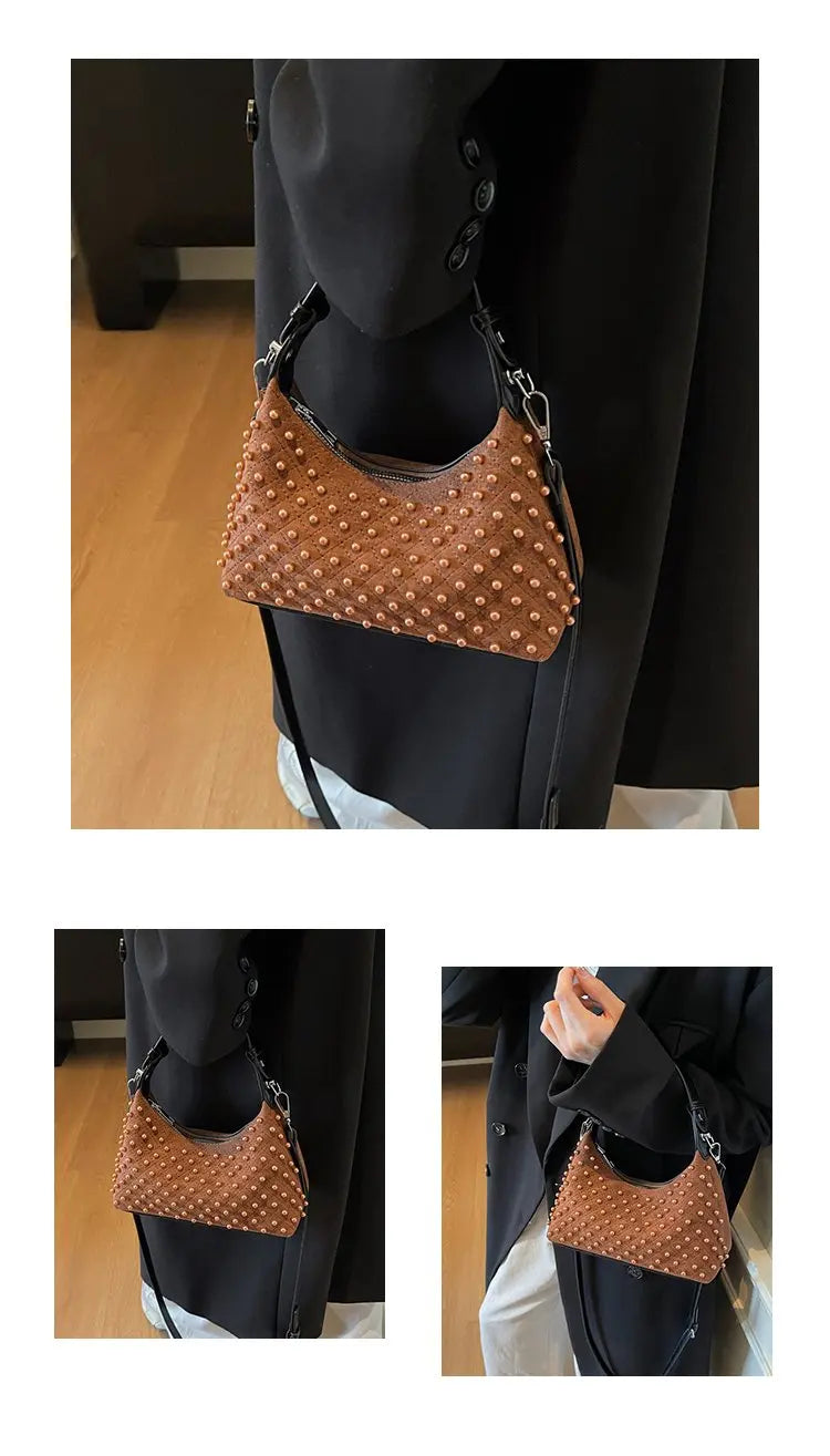 Modern Crocodile Embossed Bag For Women With Exotic Texture And Premium Leather For Luxury Style