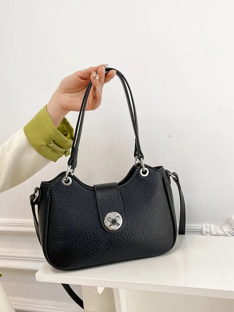 Designer Women's Handbag In High-Quality Leather With Embroidery Detail Elegant Look For Special Occasions Gift