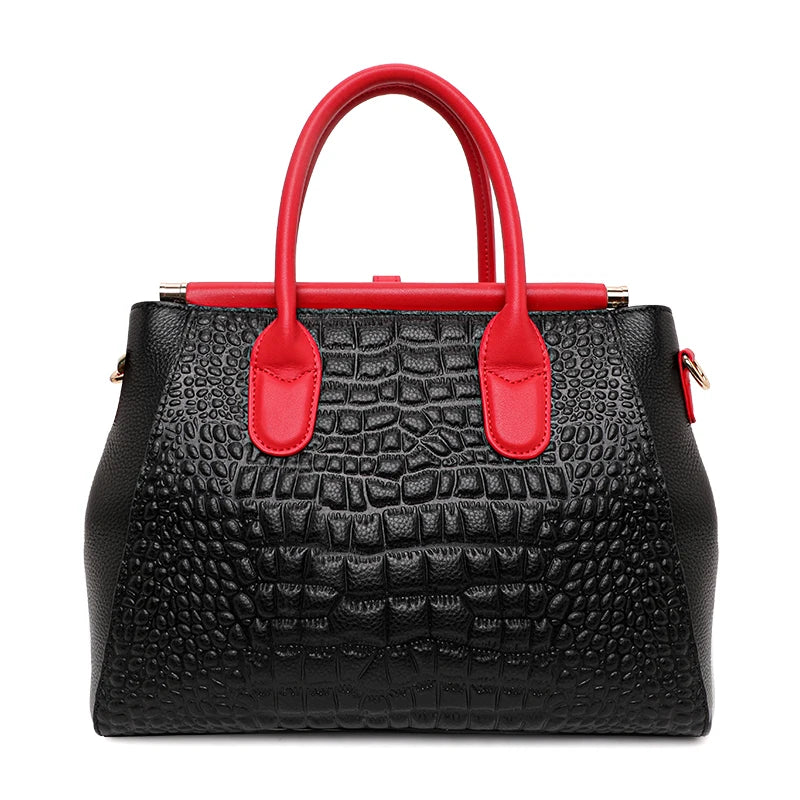 Elevate your everyday look with this New Crocodile Pattern Women’s Handbag, crafted from luxury cowhide leather. Fashionable, trendy, and spacious — the perfect commuter shoulder bag for modern women.

hollandluxeglobal.c