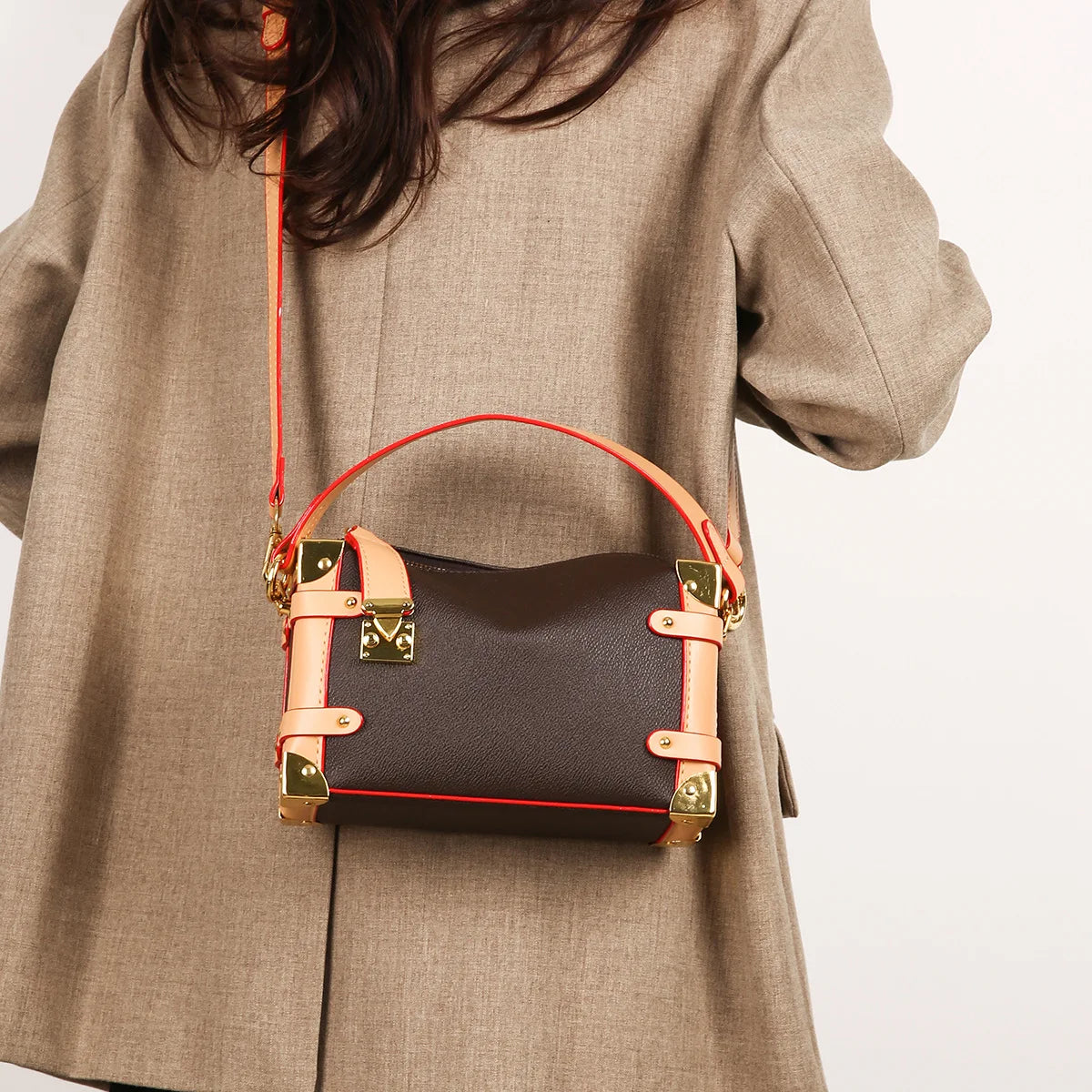 Women’s Luxury Leather Handbag – Designer High Quality Tote Bag, Fashion Shoulder & Crossbody Purse with Top Handle for Elegant Ladies | HollandLuxeGlobal.com Exclusive Collector’s Item