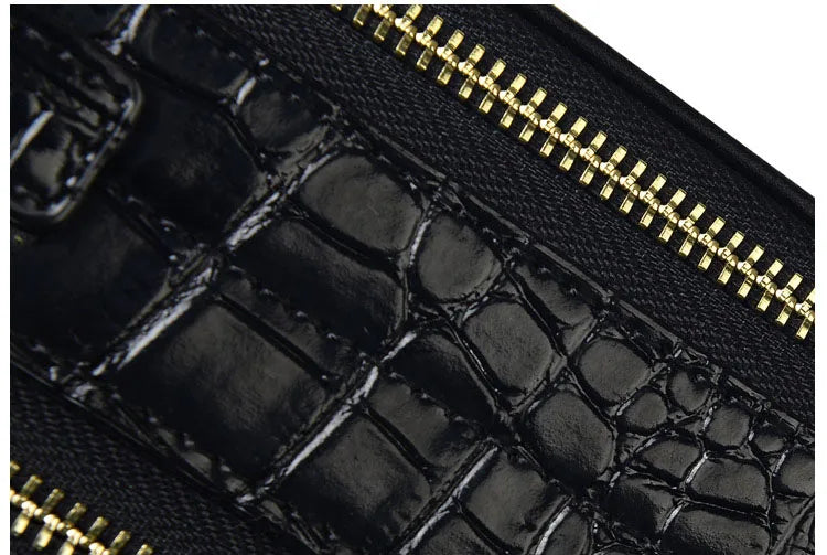 Crocodile Pattern Men’s Business Shoulder Messenger Bag – Genuine Cowhide Leather Vertical Tote & Small Briefcase | HollandLuxeGlobal.com Exclusive Collector’s Item