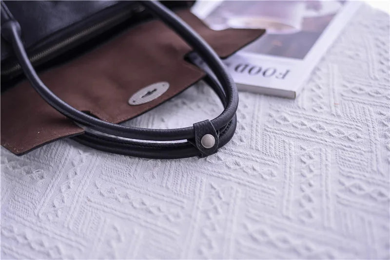 Business Casual Designer Handmade Genuine Leather Women’s Shoulder Bag – Real Cowhide Fashion Handbag for Work, Travel & Everyday Luxury | HollandLuxeGlobal.com Exclusive Collector’s Item