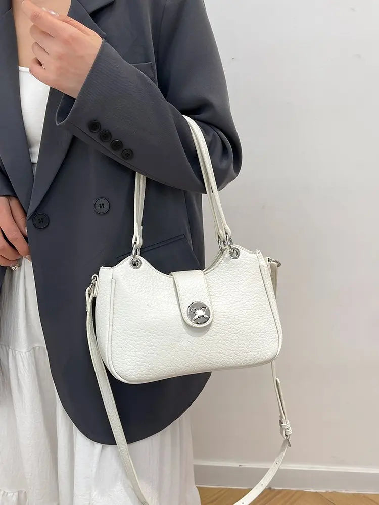 Designer Women's Handbag In High-Quality Leather With Embroidery Detail Elegant Look For Special Occasions Gift