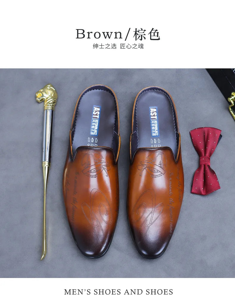 Boutique Premium Edition (for Exclusive Collection)
Italian Luxury Men’s Leather Slippers – Handmade Non-Slip Moccasins for Summer Elegance | HollandLuxeGlobal.com Exclusive