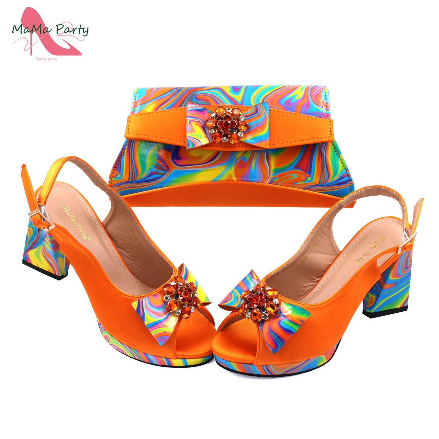 2024 Exclusive Italian Women’s Shoes & Matching Bag – Super High Heel Yellow Sandals for Elegant African Wedding & Party Style | HollandLuxeGlobal.com