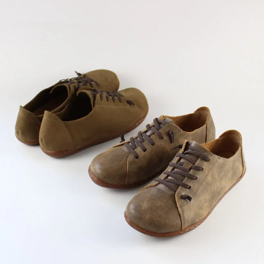 Vintage Cowhide Men’s Outdoor Shoes – Farmer’s Wool-Lined Snow Boots with Worn Leather Effect | HollandLuxeGlobal.com Exclusive Collector’s Item