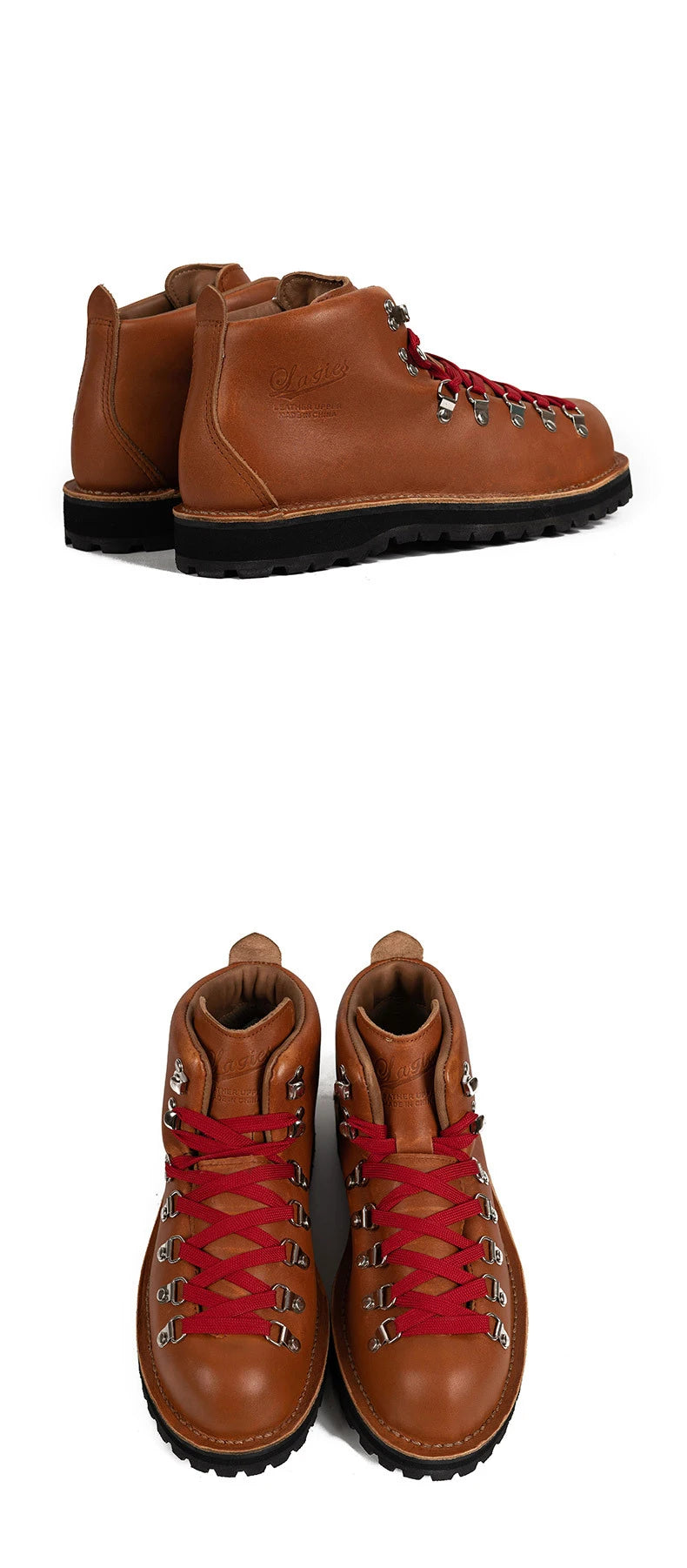 Vintage Men’s Leather Ankle Boots – Retro Mountaineering Lace-Up Outdoor & Casual Shoes | HollandLuxeGlobal.com Exclusive Collector’s Item