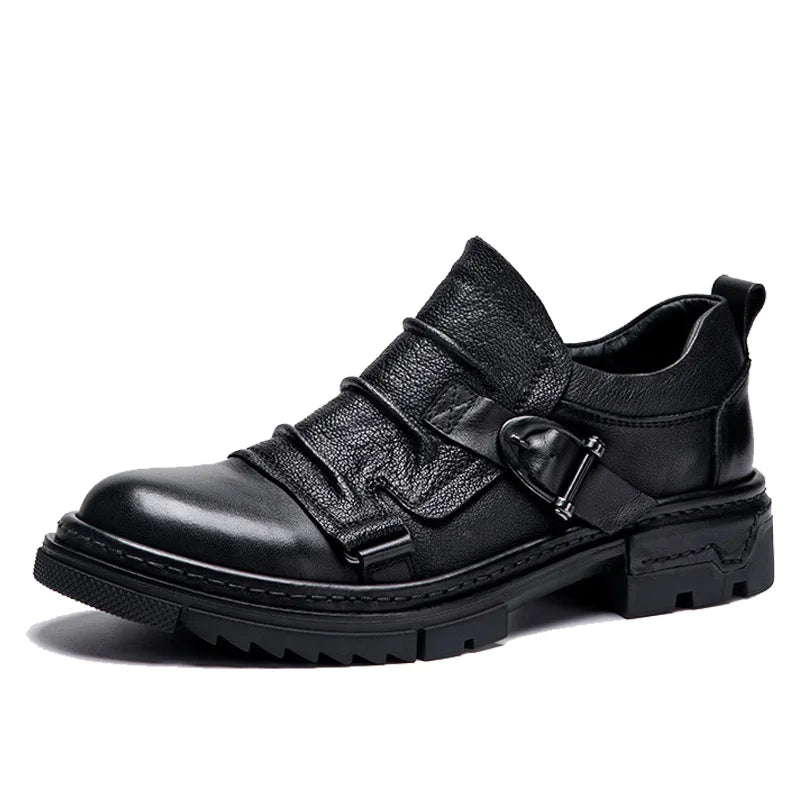 Step into refined sophistication with these Luxury Genuine Leather Men’s Shoes, crafted for comfort, durability, and timeless style. Perfect for business, social events, or casual wear — handmade for the modern gentleman.