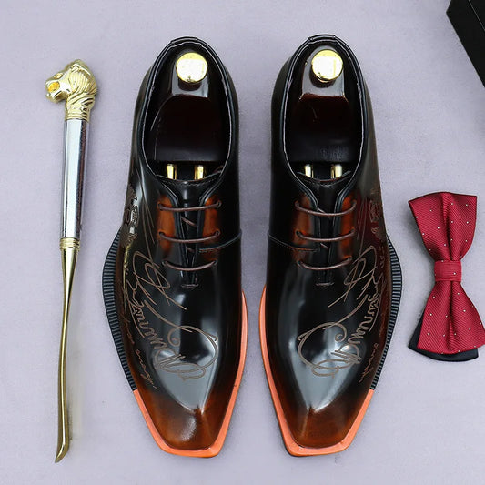 Boutique Premium Feel (for Exclusive Collection)
Handcrafted Italian Patent Leather Oxford Shoes for Men – Luxury Brand Platform Dress Shoes for Weddings & Formal Occasions | HollandLuxeGlobal.com Exclusive