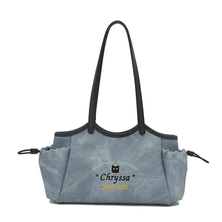 High-End Women’s Tote Bag – Genuine Leather Luxury Handbag with Trendy Commuter Design by a Famous Stylish Designer | HollandLuxeGlobal.com Exclusive Collector’s Item