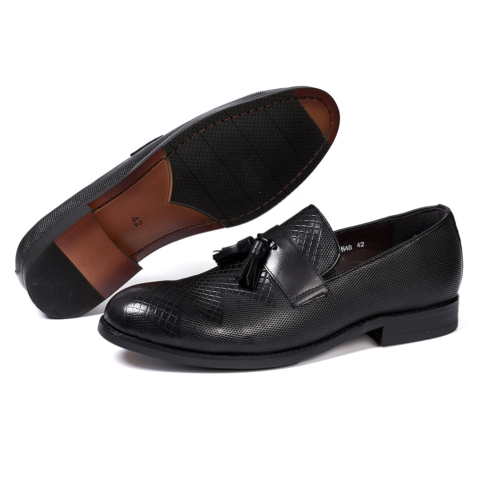 Boutique Premium Feel (for Exclusive Collection)
Italian Handmade Genuine Leather Tassel Loafers for Men – Luxury Slip-On Dress Shoes for Business, Weddings & Casual Elegance | HollandLuxeGlobal.com Exclusive